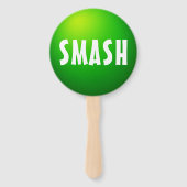 Smash Pass spelpeddelbord Handwaaier (Voorkant)