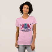 Smash Sisters Pickelball T-shirt (Voorkant volledig)
