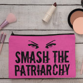 Smash the Patriarchaat Cool Pink Feminist Etui