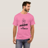 Smash the Patriarchaat - feministisch T-shirt (Voorkant volledig)
