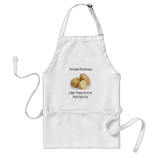Smash the Patriarchy Apron Standaard Schort