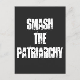 Smash the Patriarchy Briefkaart