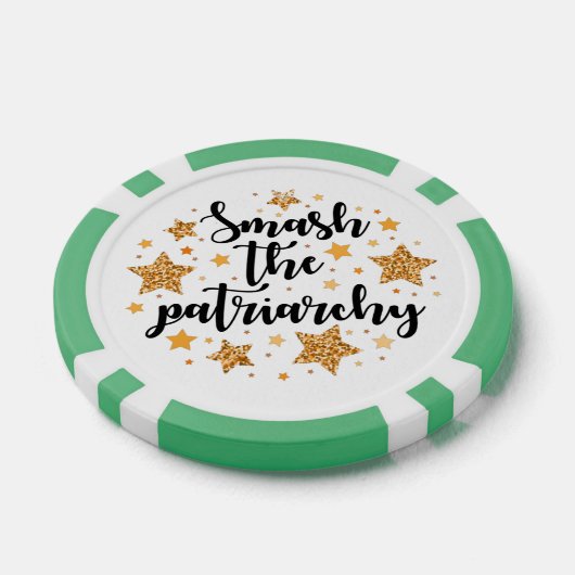 Smash the Patriarchy! Poker Chips (Enkel)