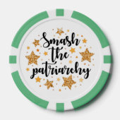 Smash the Patriarchy! Poker Chips (Voorkant)