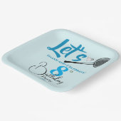 Smash voor fun papieren bordje (Gebogen)