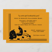 Smashed Pumpkins Halloween Kaart (Voorkant / Achterkant)