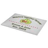 Smashed Together Forever Glass Cutting Board Snijplank (Hoek)