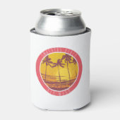 Smathers Beach Key West Beach Sunrise Surf Blikjeskoeler (Blikje Voorkant)