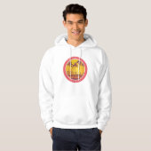 Smathers Beach Key West Beach Sunrise Surf Hoodie (Voorkant volledig)