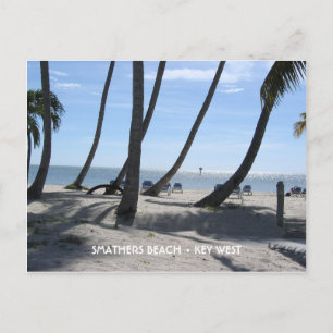 Smathers Beach, Key West, Florida Briefkaart