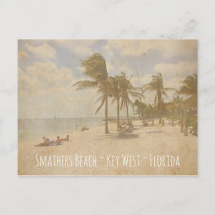 Smathers Beach, Key West, Florida Briefkaart