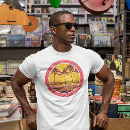 Smathers Beach Key West Florida Zonsondergang T-shirt