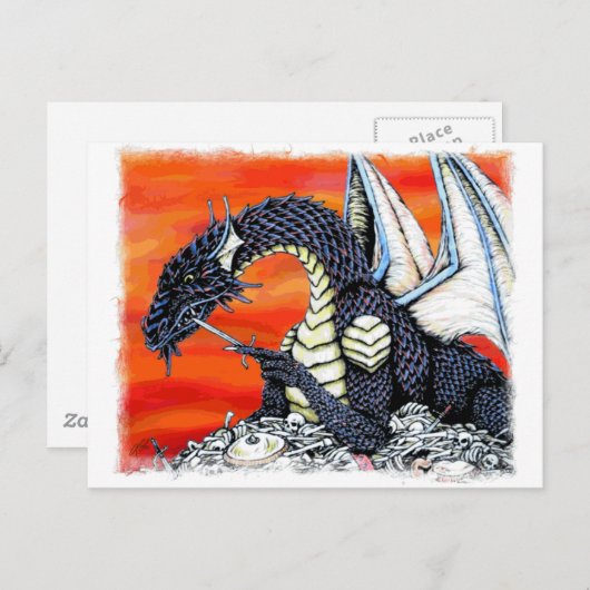 Smaug Briefkaart (Voorkant / Achterkant)