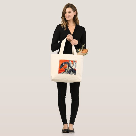 Smaug Grote Tote Bag (Voorkant (model))