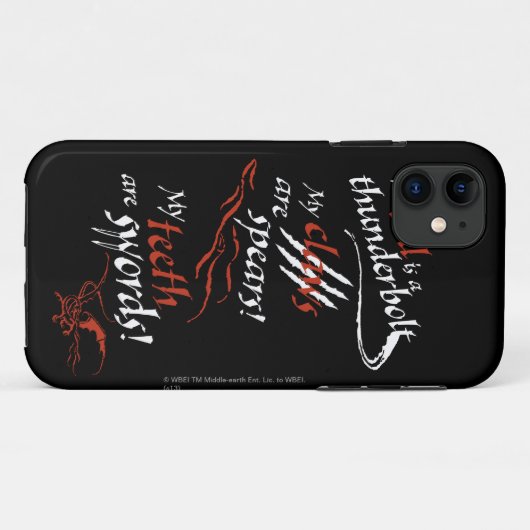 SMAUG™ Intro Case-Mate iPhone Case (Achterkant (horizontaal))