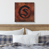 SMAUG™ Logo Canvas Afdruk (Insitu (Slaapkamer))