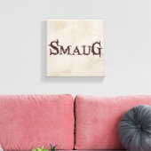 SMAUG™-naam Canvas Afdruk (Insitu (Woonkamer))
