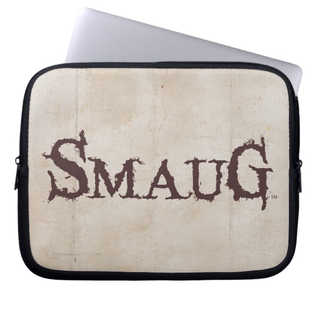 SMAUG™-naam Laptop Sleeve (Voorkant)