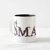 SMAUG™-naam Tweekleurige Koffiemok (Voorkant links)