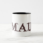 SMAUG™-naam Tweekleurige Koffiemok (Center)