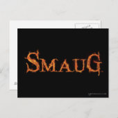 SMAUG™ Name Graphic Briefkaart (Voorkant / Achterkant)