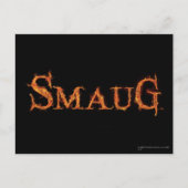 SMAUG™ Name Graphic Briefkaart (Voorkant)