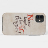 SMAUG™ - Nooit lachen bij een live draak Case-Mate iPhone Case (Achterkant (horizontaal))