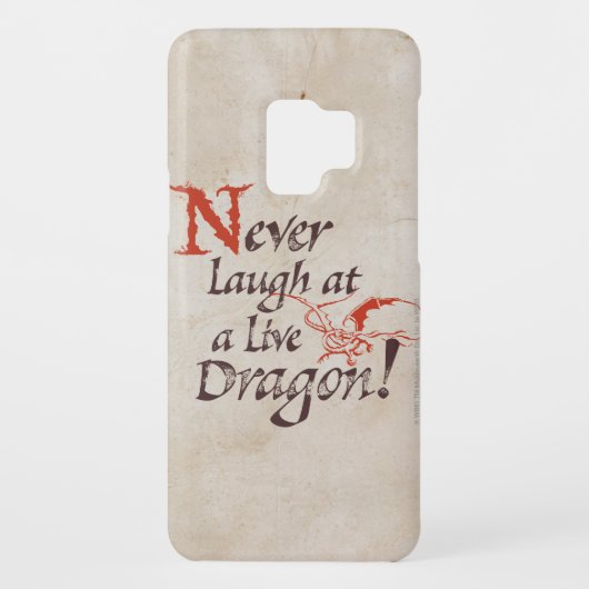 SMAUG™ - Nooit lachen bij een live draak Case-Mate Samsung Galaxy Hoesje (Achterkant)