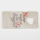 SMAUG™ - Nooit lachen bij een live draak Case-Mate Samsung Galaxy Hoesje (Achterkant (horizontaal))