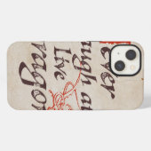 SMAUG™ - Nooit lachen bij een live draak iPhone Hoesje (Achterkant horizontaal)