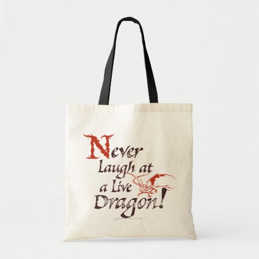 SMAUG™ - Nooit lachen bij een live draak Tote Bag (Voorkant)