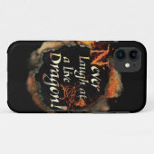 SMAUG™ - Nooit Logo grafisch lachen Case-Mate iPhone Case (Achterkant (horizontaal))