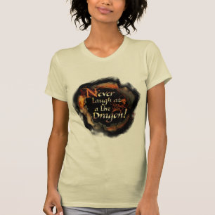 SMAUG™ - Nooit Logo grafisch lachen T-shirt