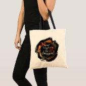 SMAUG™ - Nooit Logo grafisch lachen Tote Bag (Voorkant (product))