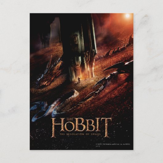 SMAUG™-omcirkels BILBO BAGGINS™ Briefkaart (Voorkant)