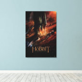 SMAUG™-omcirkels BILBO BAGGINS™ Canvas Afdruk (Insitu (Houten vloer))