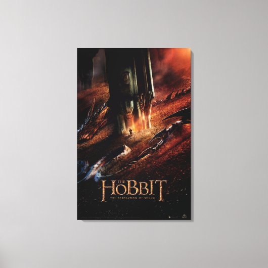 SMAUG™-omcirkels BILBO BAGGINS™ Canvas Afdruk (Voorkant)