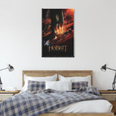 SMAUG™-omcirkels BILBO BAGGINS™ Canvas Afdruk (Insitu (Slaapkamer))