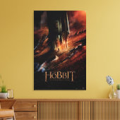 SMAUG™-omcirkels BILBO BAGGINS™ Canvas Afdruk (Insitu (Woonkamer))