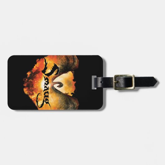 SMAUG™ over Laketown Bagagelabel (Voorkant horizontaal)