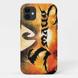 SMAUG™ over Laketown iPhone 11 Hoesje