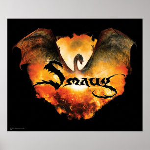 SMAUG™ over Laketown Poster