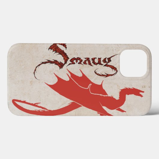 SMAUG™ silhouet & Naam Case-Mate iPhone Case (Achterkant (horizontaal))