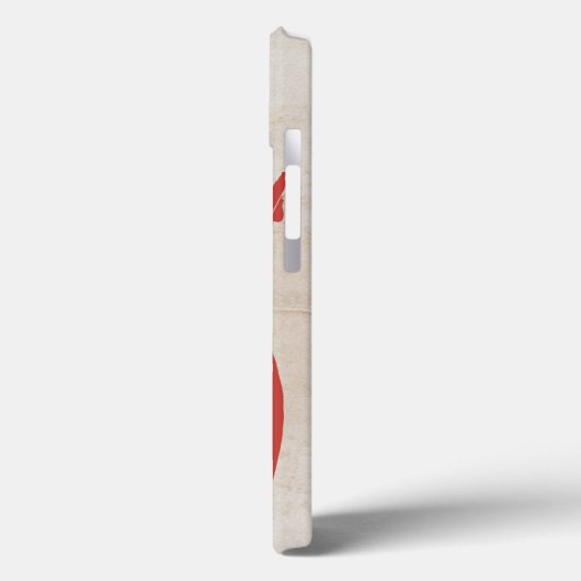 SMAUG™ silhouet & Naam Case-Mate iPhone Case (Achterkant / Links)