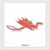 SMAUG™ Silhouette & Name 2 Sticker (Vel)