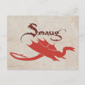 SMAUG™ Silhouette & Name Briefkaart (Voorkant)