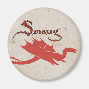 SMAUG™ Silhouette & Name Magneet