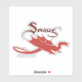 SMAUG™ Silhouette & Name Sticker (Vel)