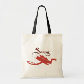 SMAUG™ Silhouette & Name Tote Bag (Voorkant)