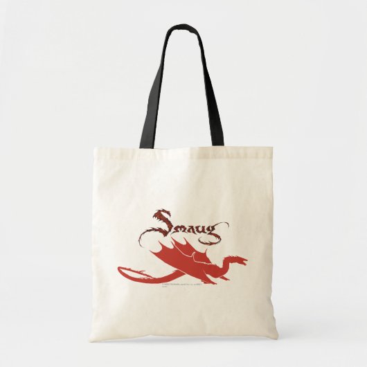 SMAUG™ Silhouette & Name Tote Bag (Voorkant)